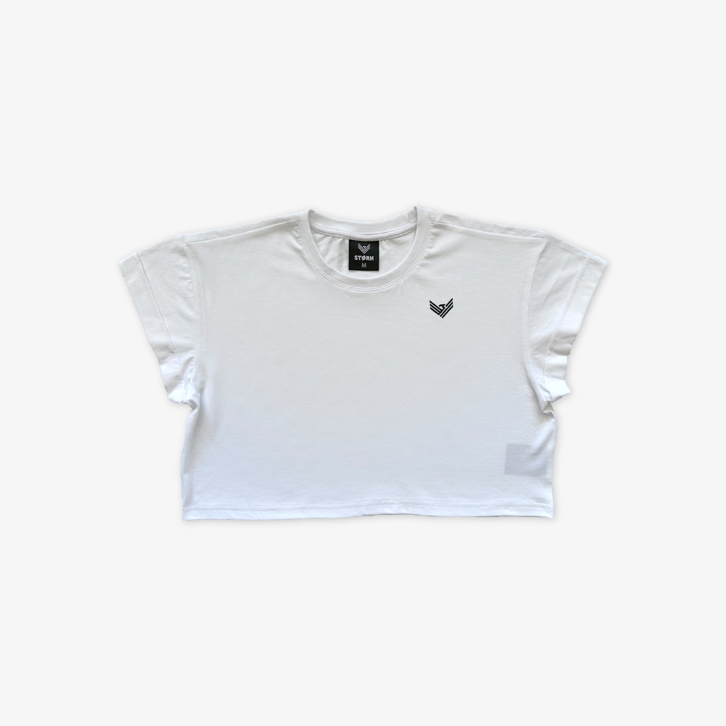 Core Crop Top - White
