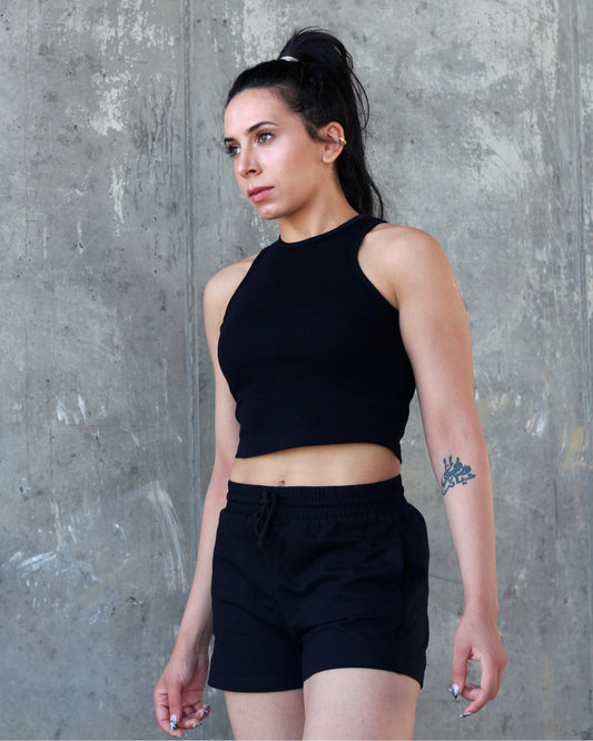 Essential Midi Tank - Black