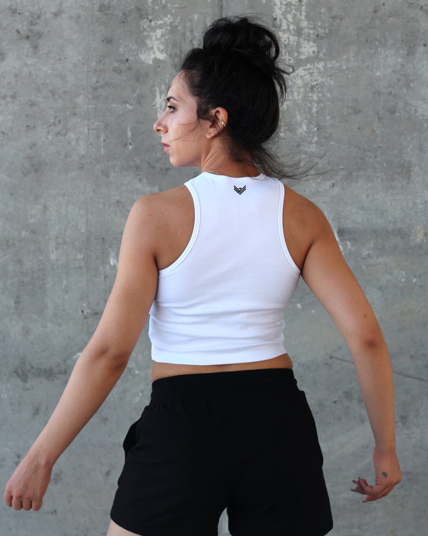 Essential Midi Tank - White