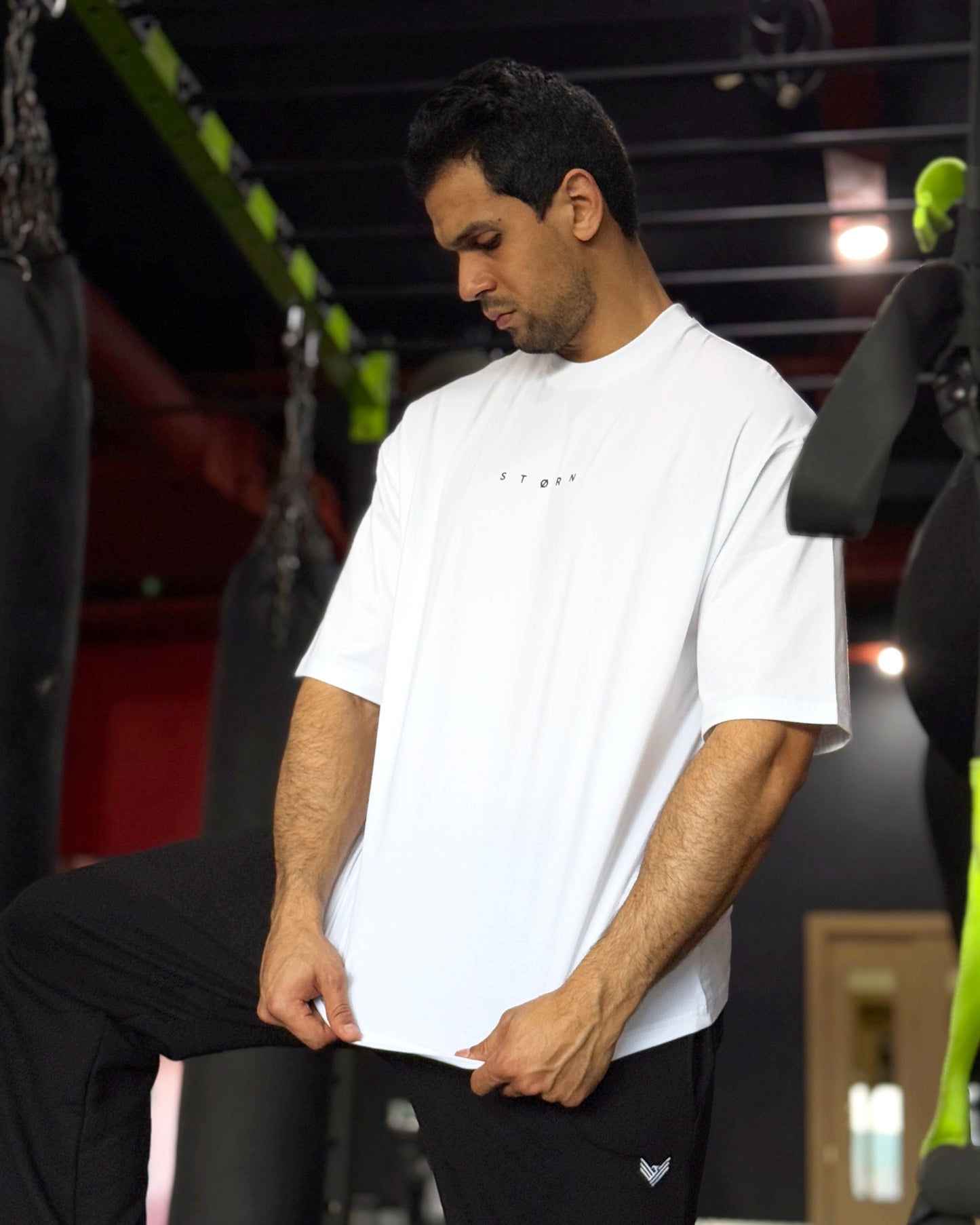 T-shirt oversize Origin - Blanc
