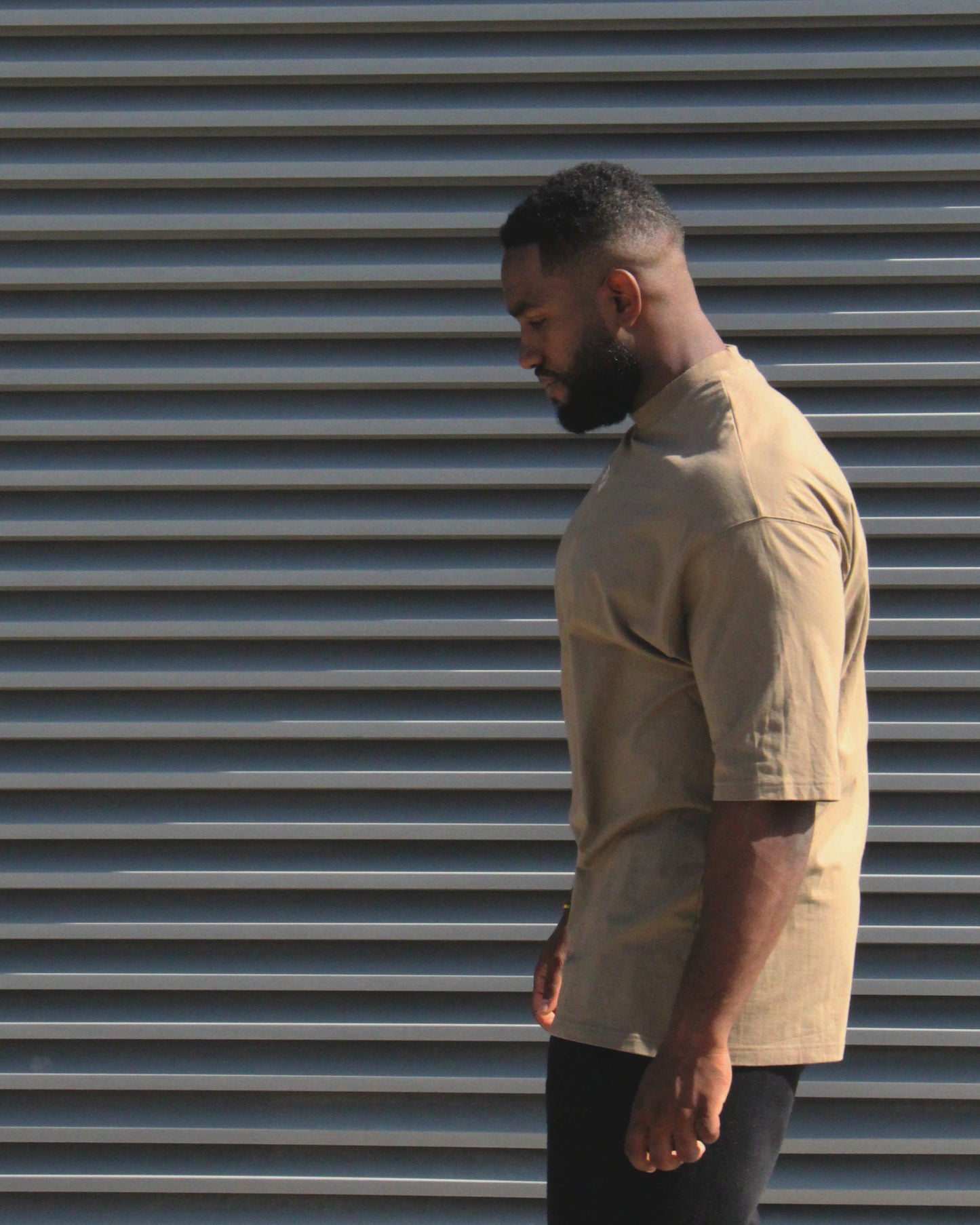 T-shirt surdimensionné pour jour de repos - Armée