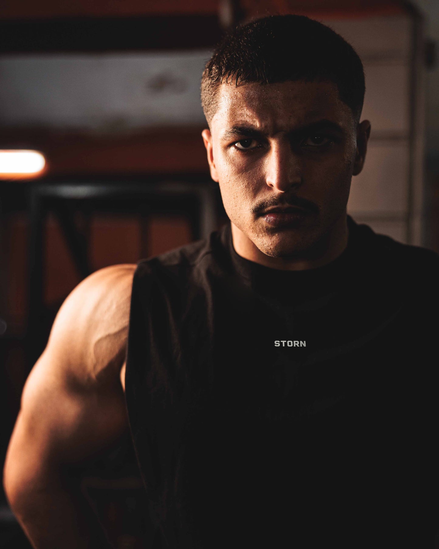 Essential Oversized Tank - Black