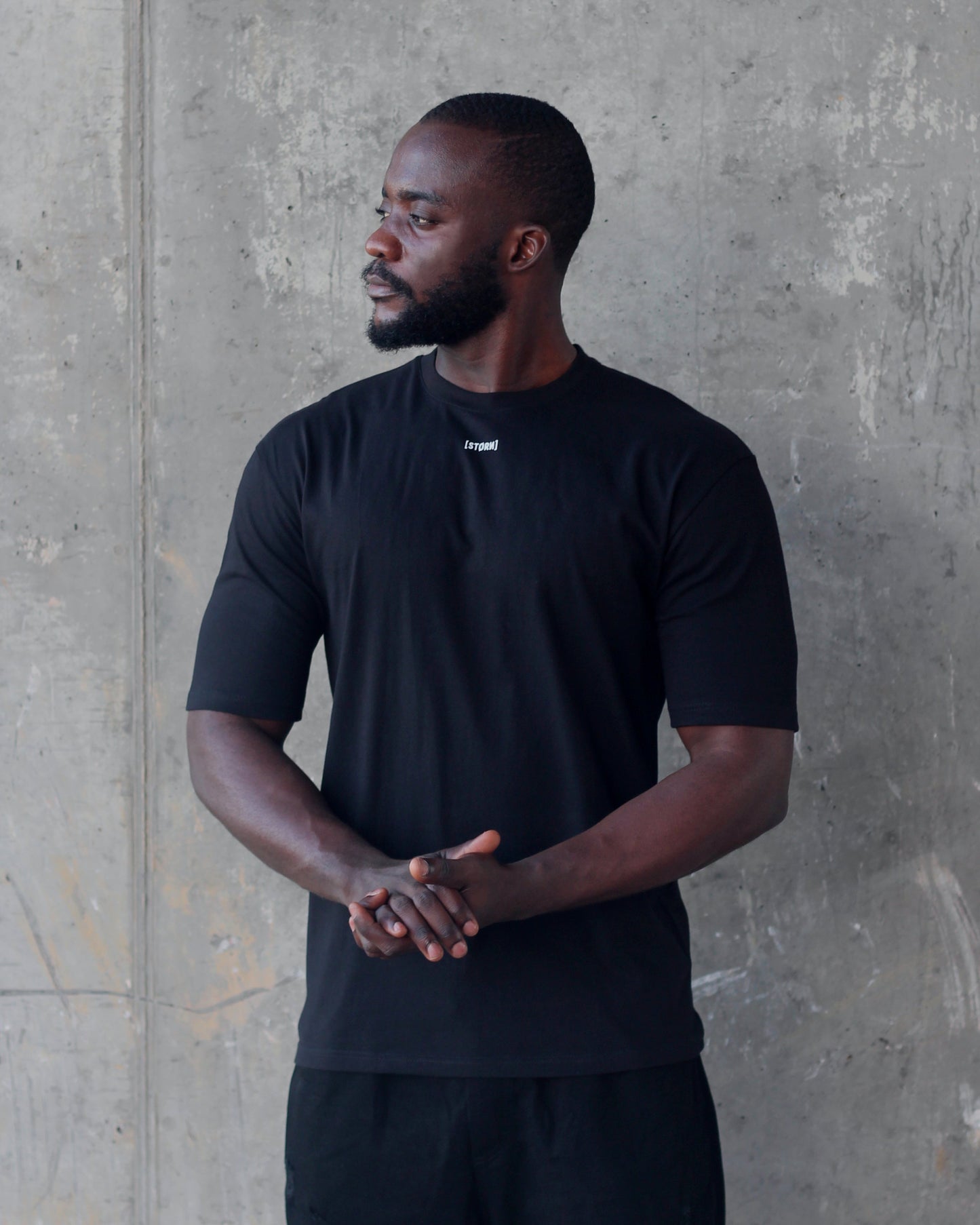 T-shirt surdimensionné Trust - Noir