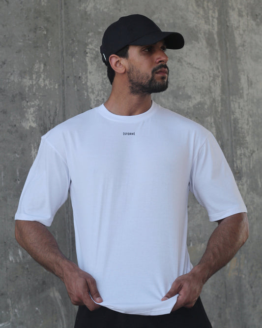 Trust Oversized Tee - White