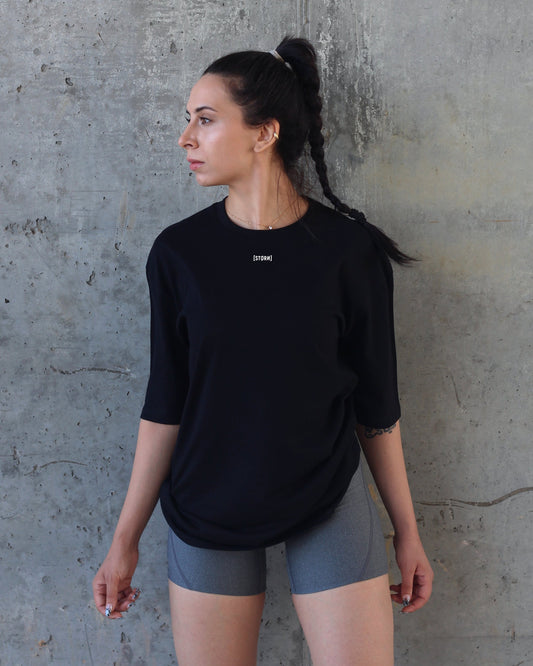 T-shirt surdimensionné Trust - Noir