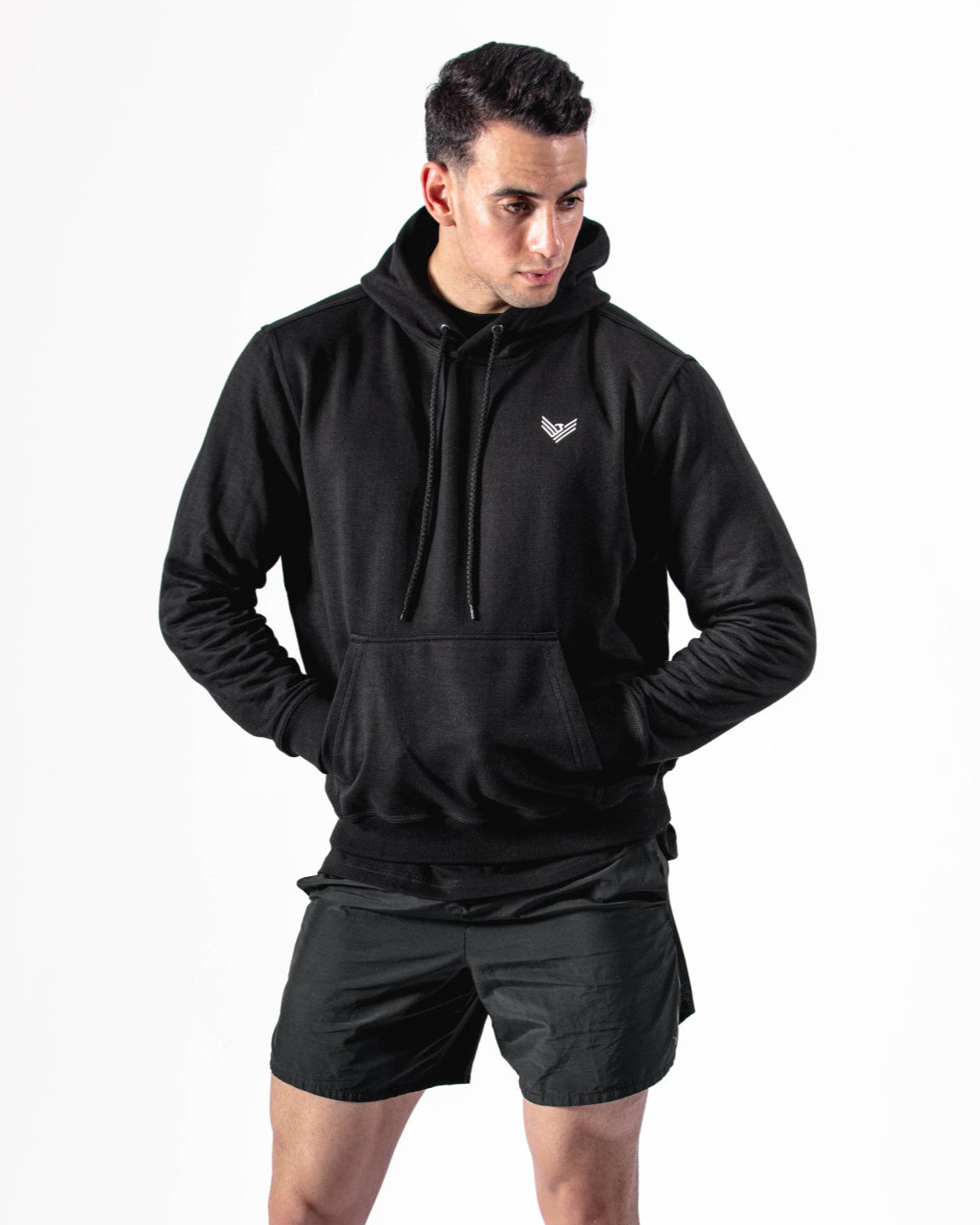 Sweat à capuche Aktiv - Noir