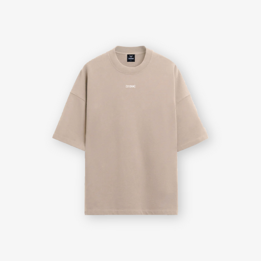 Trust Oversized Tee - Sand