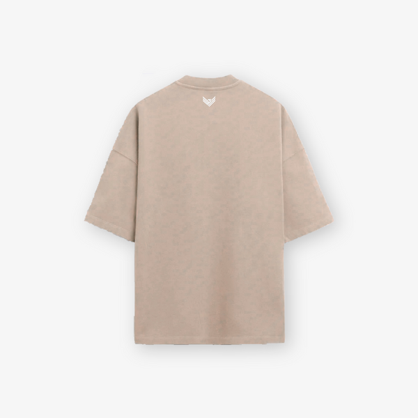 Trust Oversized Tee - Sand