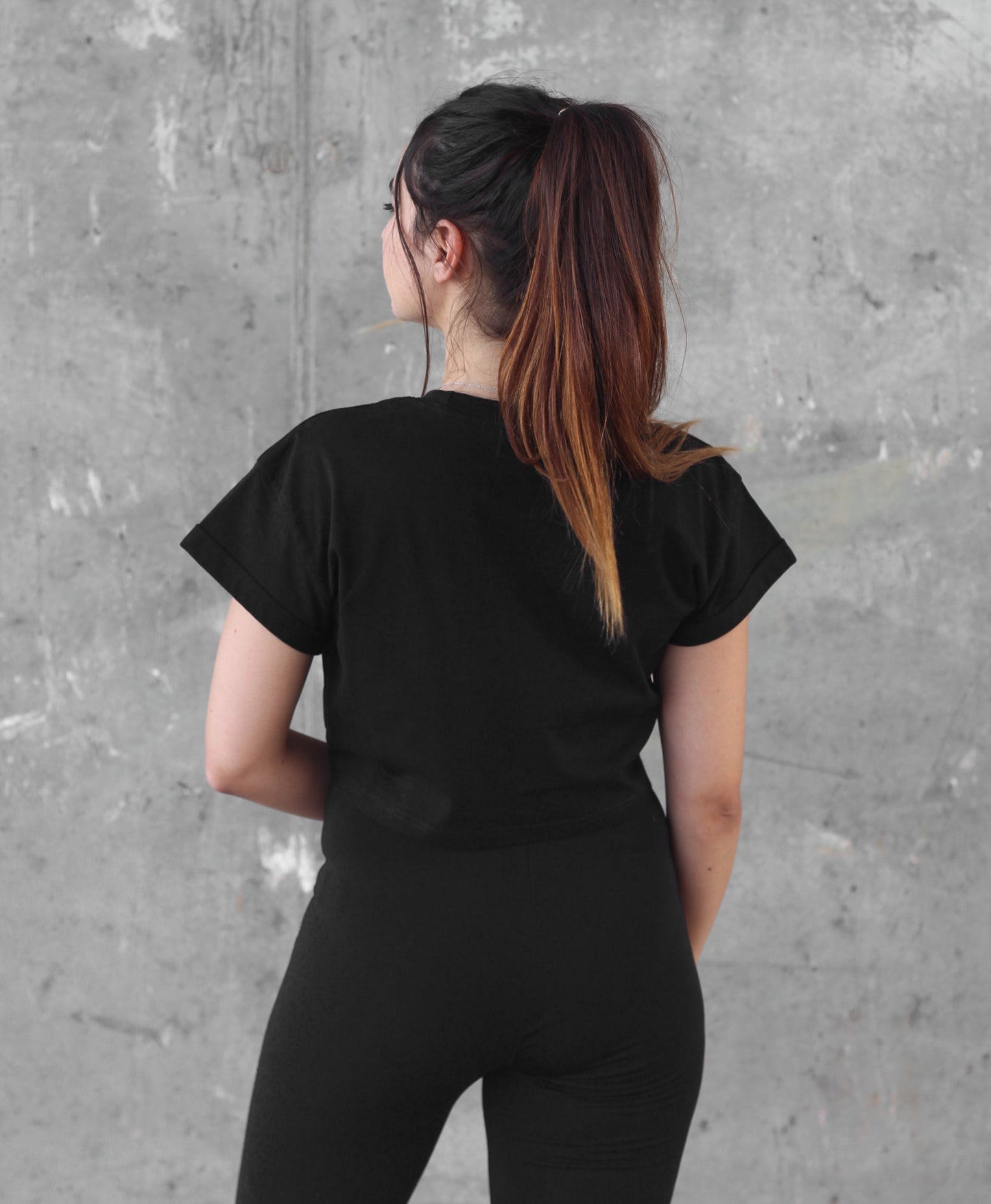 Haut court Core Basic - Noir