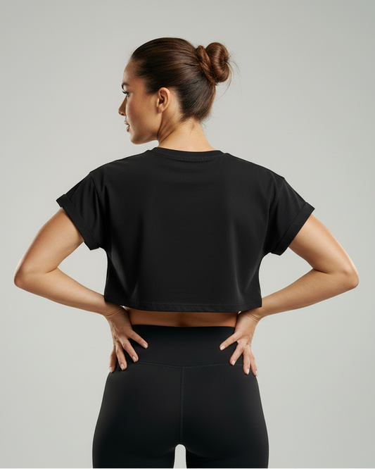 Haut court Core Basic - Noir