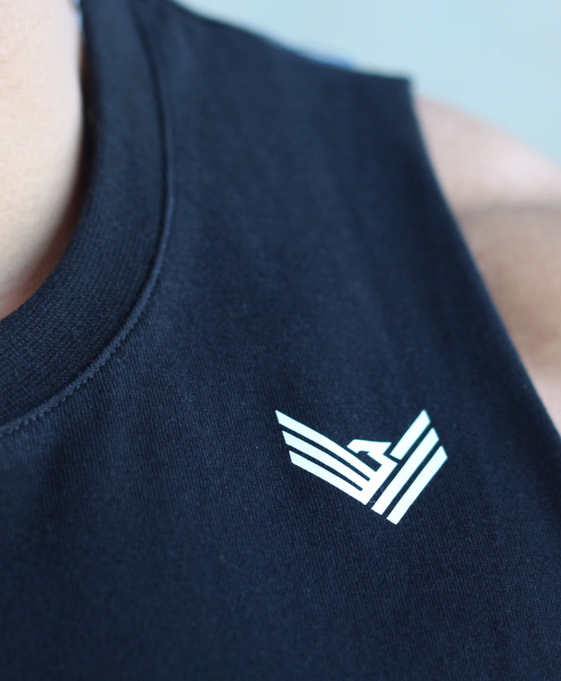 Core Drop Arm Tank - Black