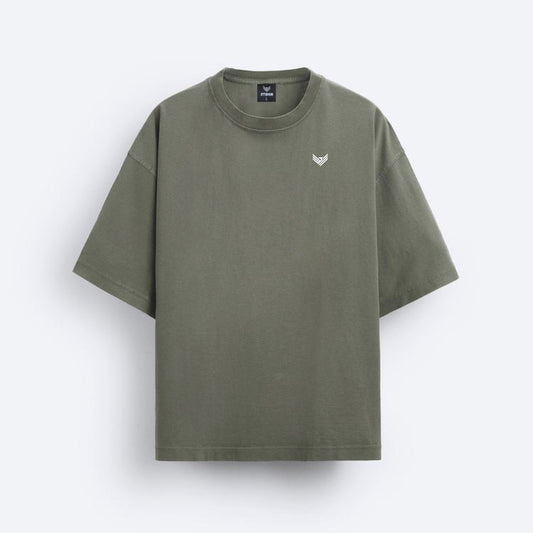 Core Oversized Tee - Sage Green