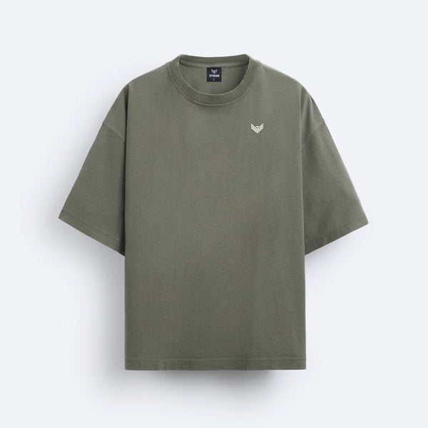 Core Oversized Tee - Sage Green