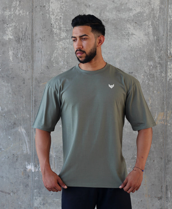 Core Oversize T-shirt - Sage Green