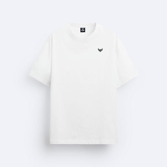 Core Oversized Tee  - White