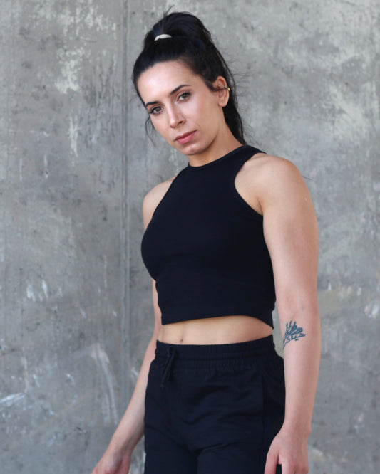 Essential Midi Tank - Black