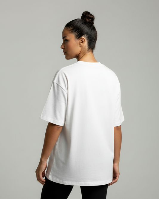Storn Oversized Tee - White