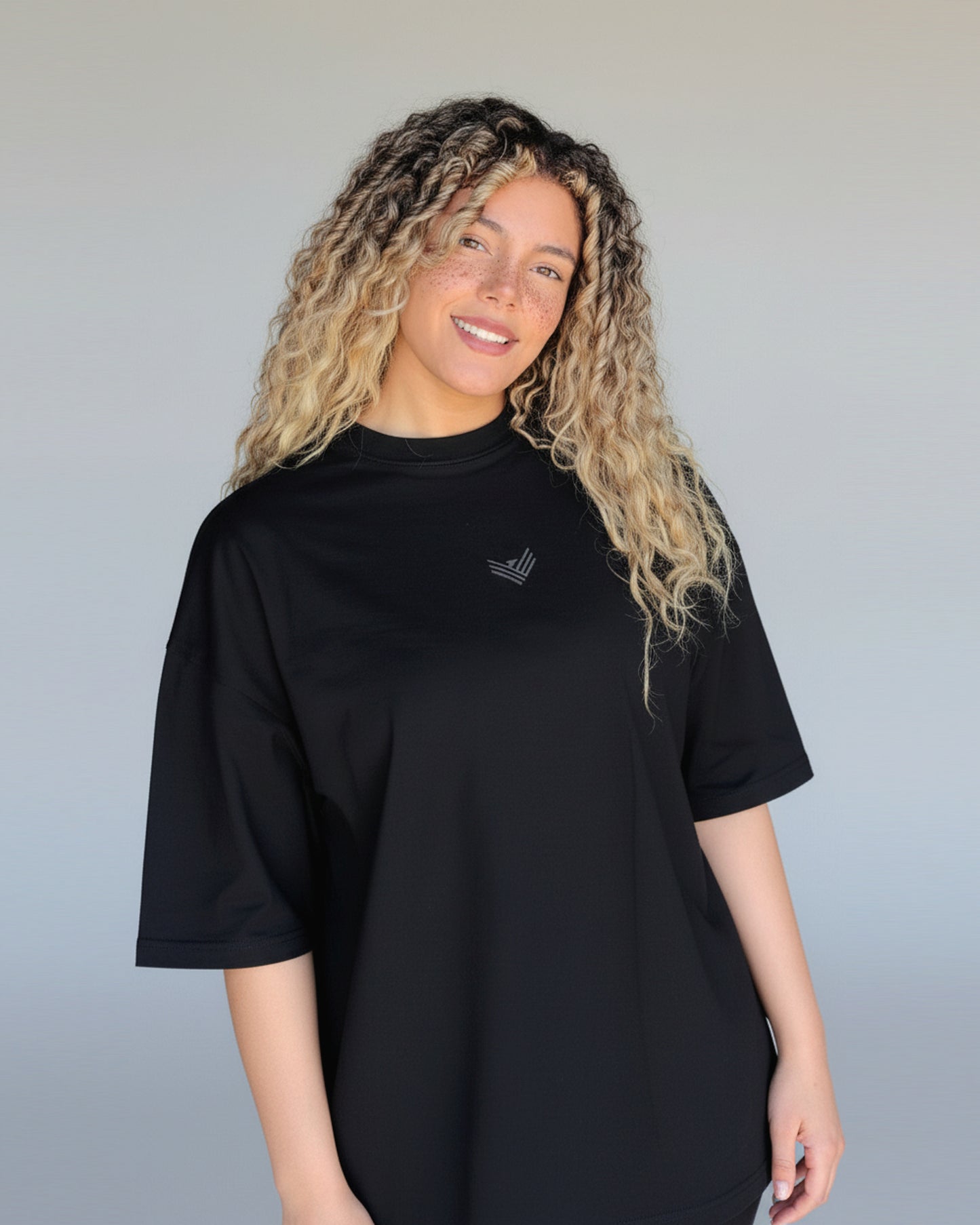 T-shirt surdimensionné Rest Day - Noir