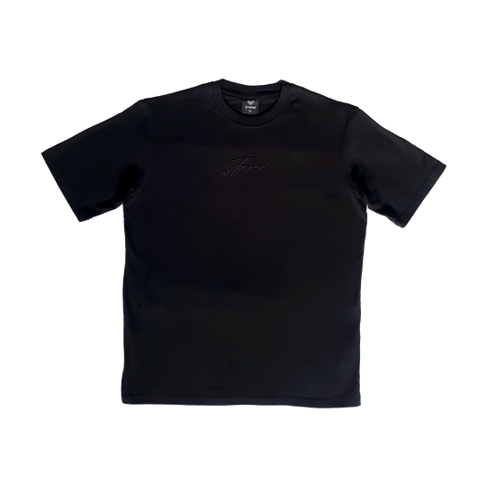 Signature Oversized Tee - Black