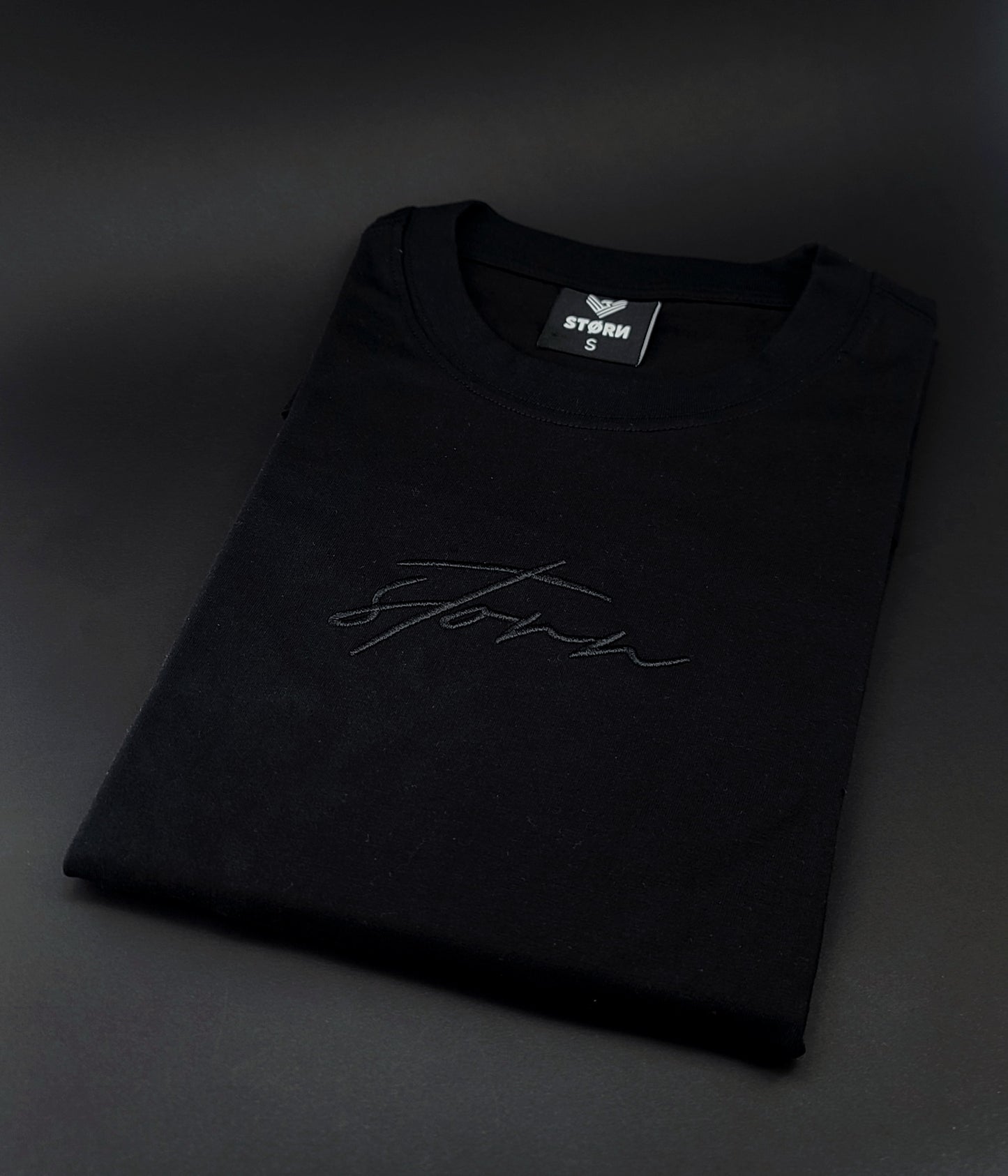 Signature Oversized Tee - Black