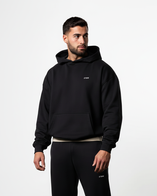 Sweat à capuche Aktiv - Noir