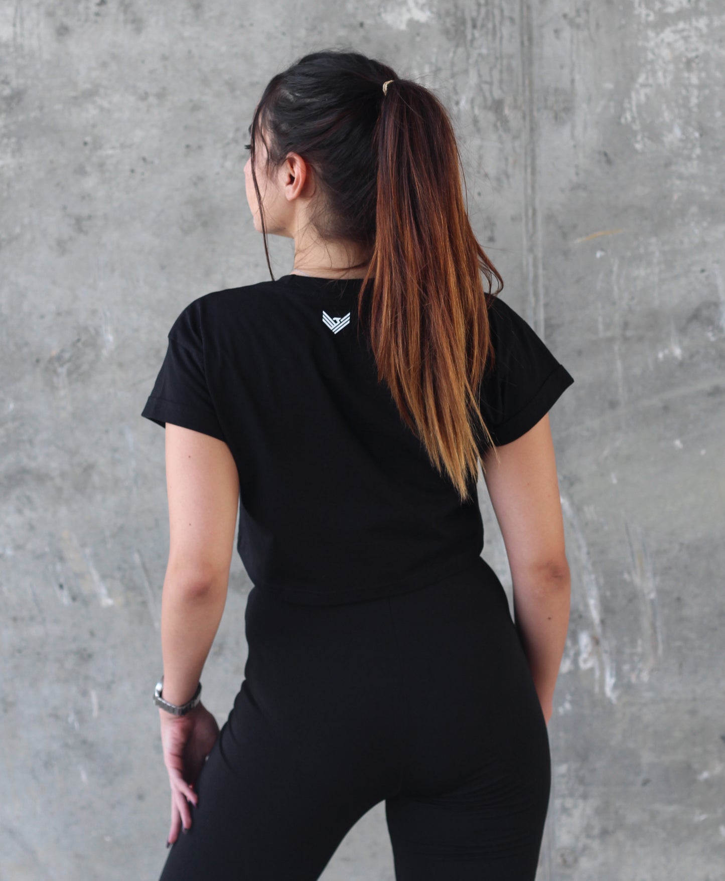 Trust Basic Crop Top - Black