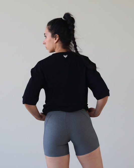 Trust Oversized Tee - Black