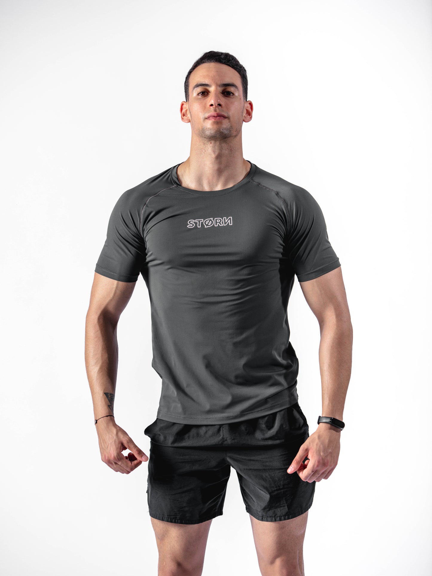 Cross T-shirt - Dark Grey