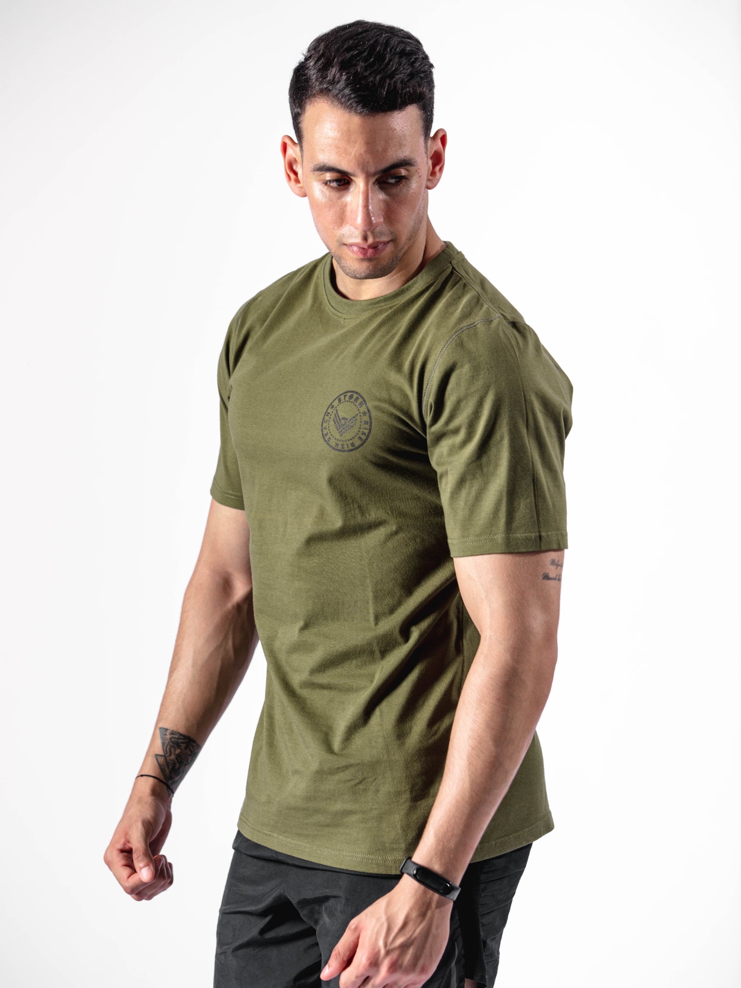 Bold T-shirt - Olive Green