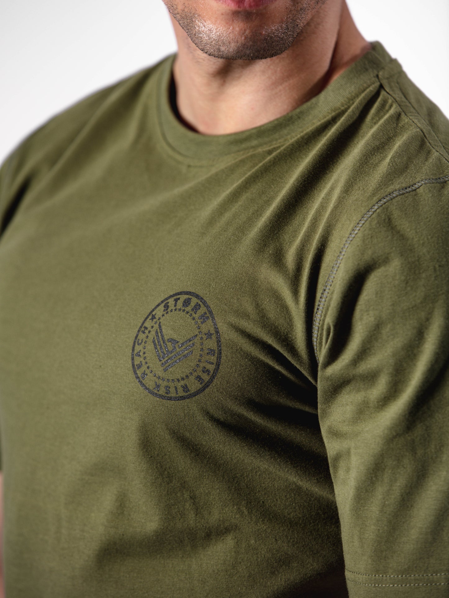 Bold T-shirt - Olive Green