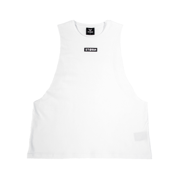 Lean Tank - White